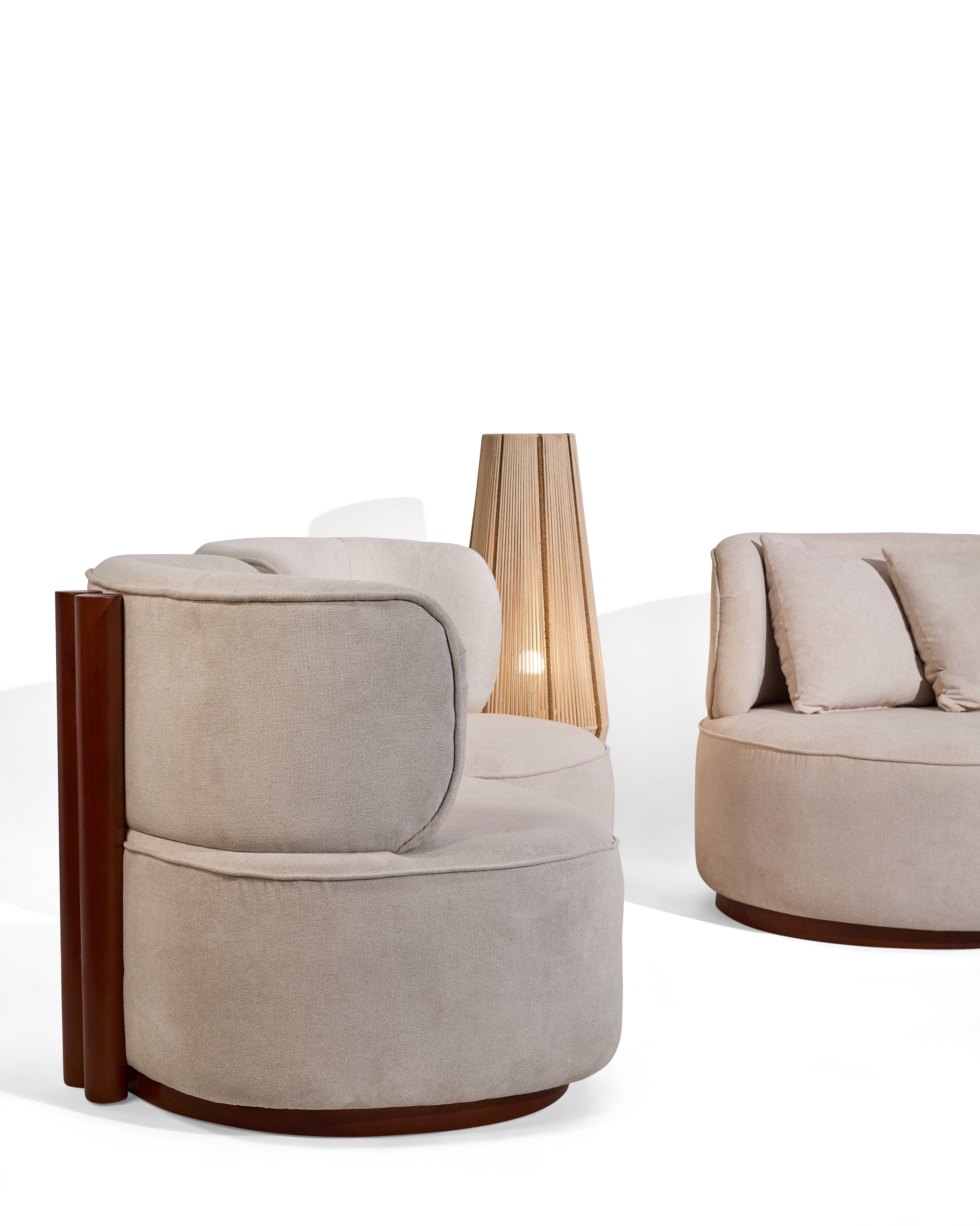 Birko fauteuil - 360° draaibaar