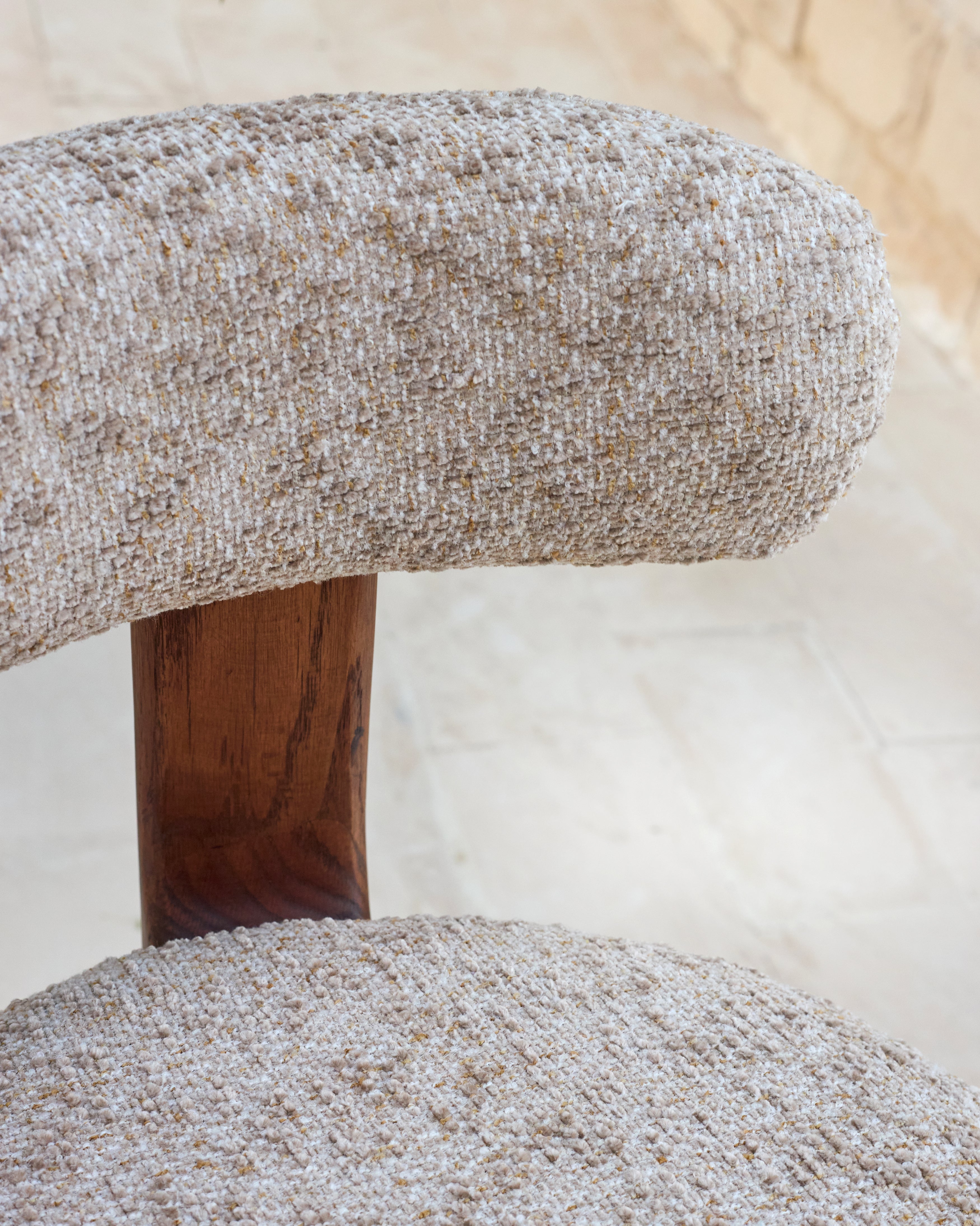 Arc Counter Stool | Massief Eiken Design Barkruk