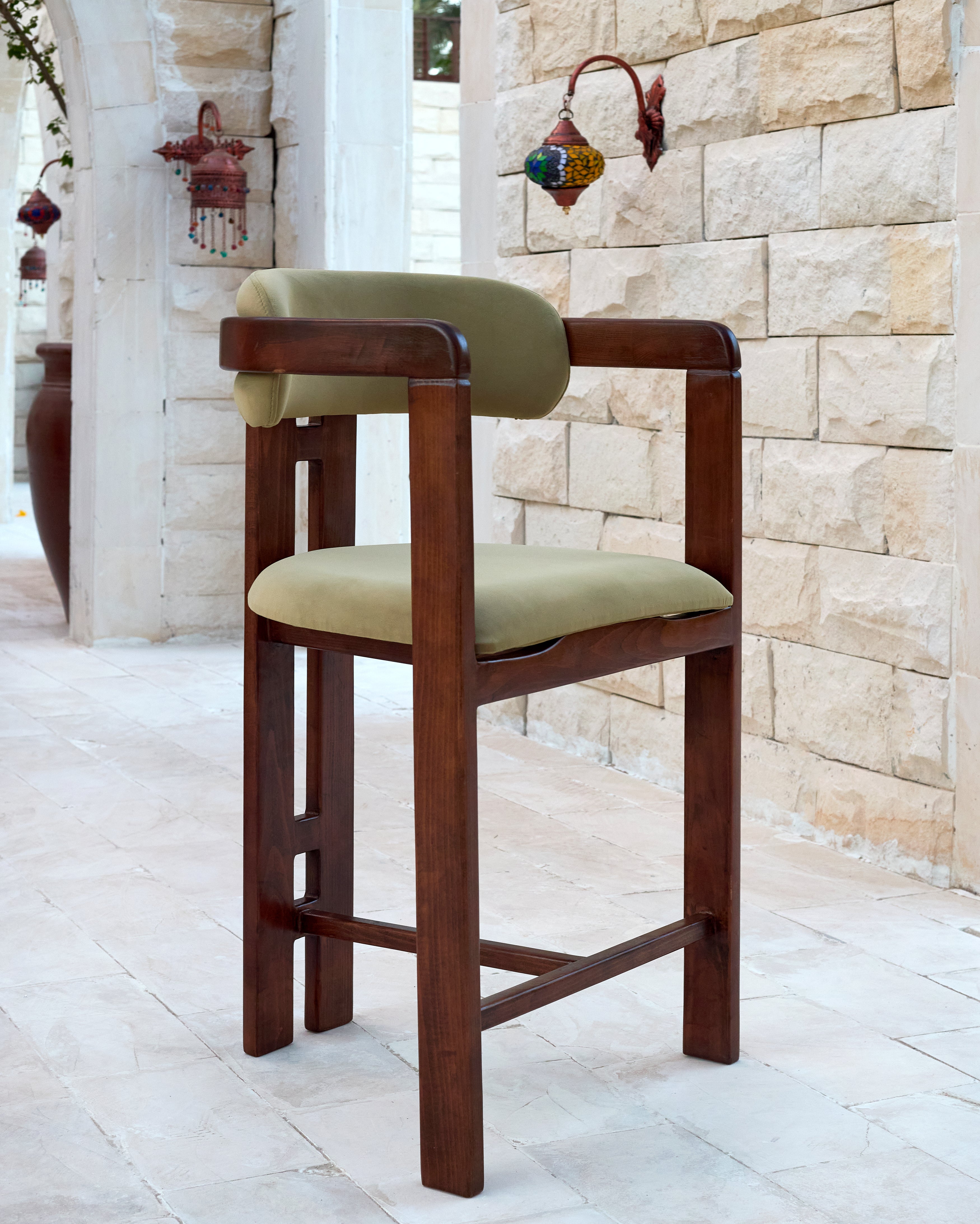 Noma Counter Stool | Massief Beuken Design Barkruk