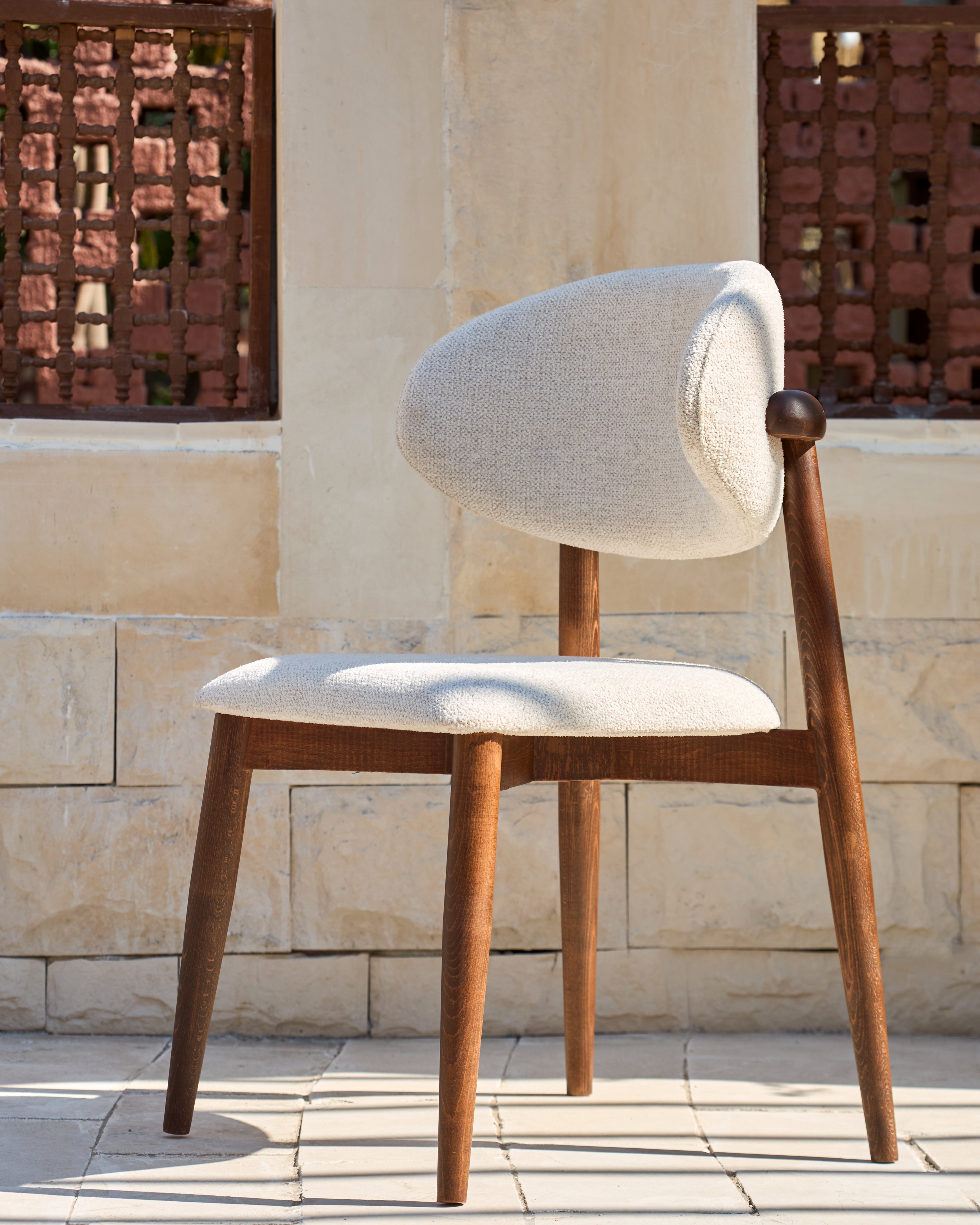 Alden Eetkamerstoel | Massief Beuken Designstoel