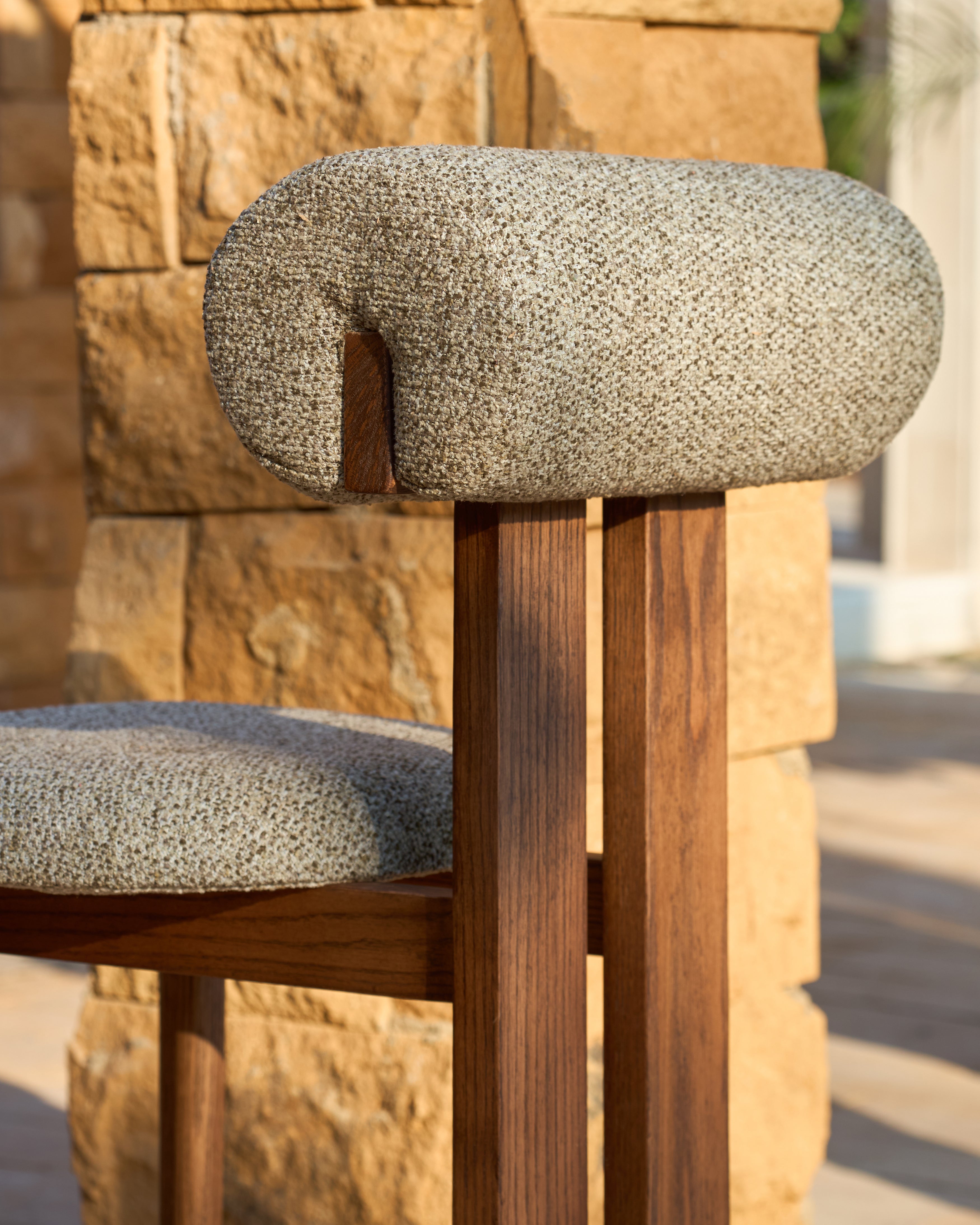 Nest Counter Stool | Massief Eiken Design Barkruk