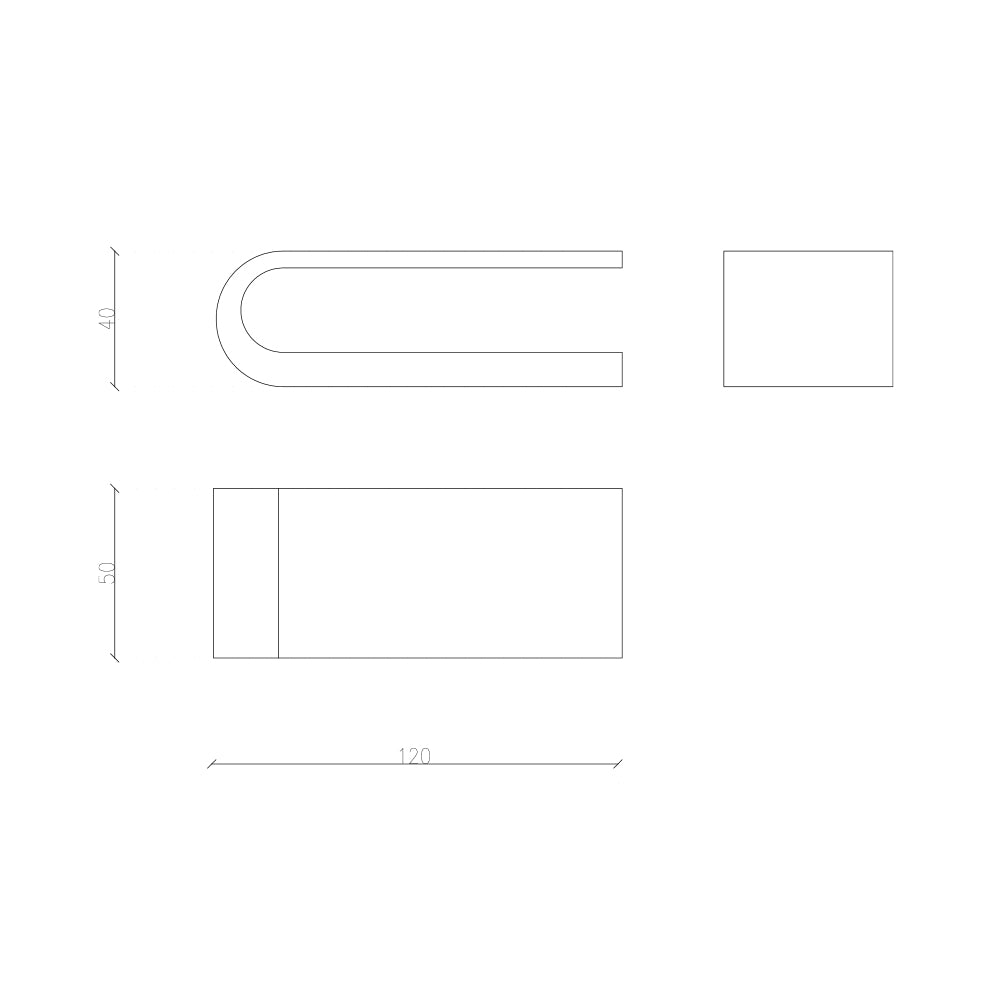 Afmetingen van Hana salontafel