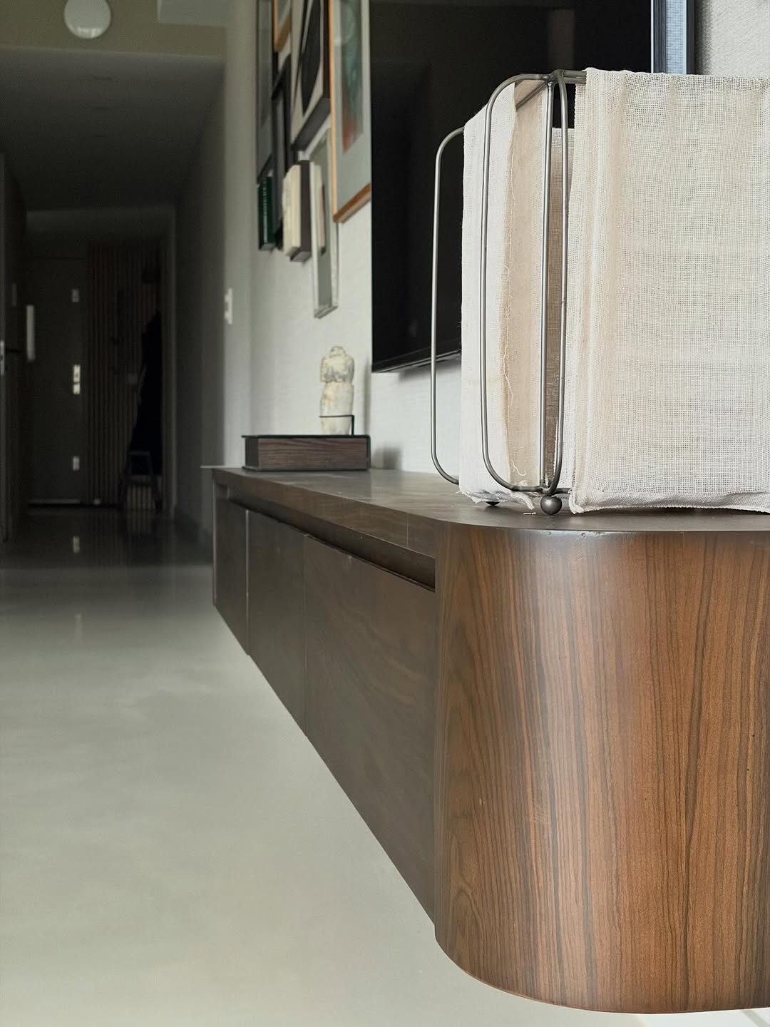 Sahara tv-meubel - 240 cm walnoot