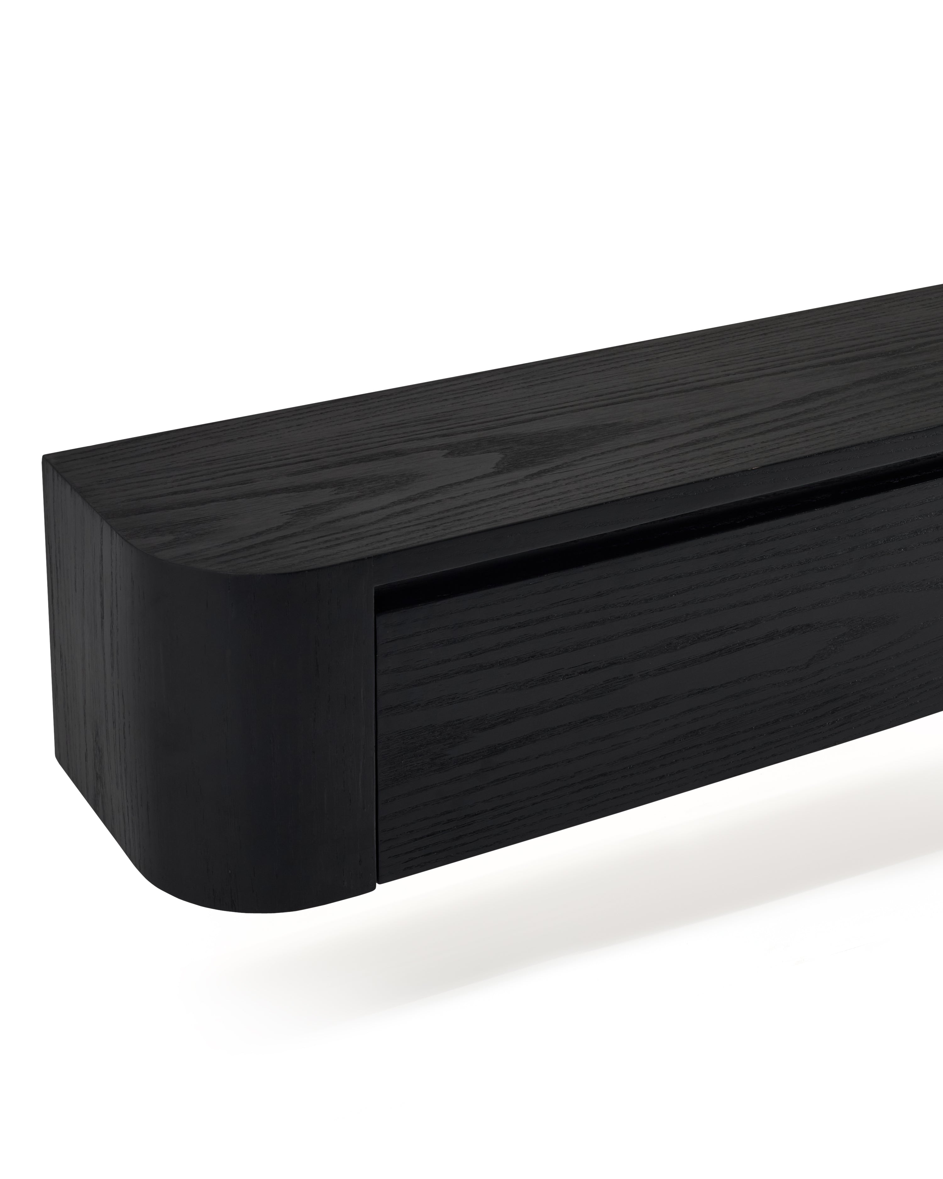 Linea TV-meubel - Black Oak