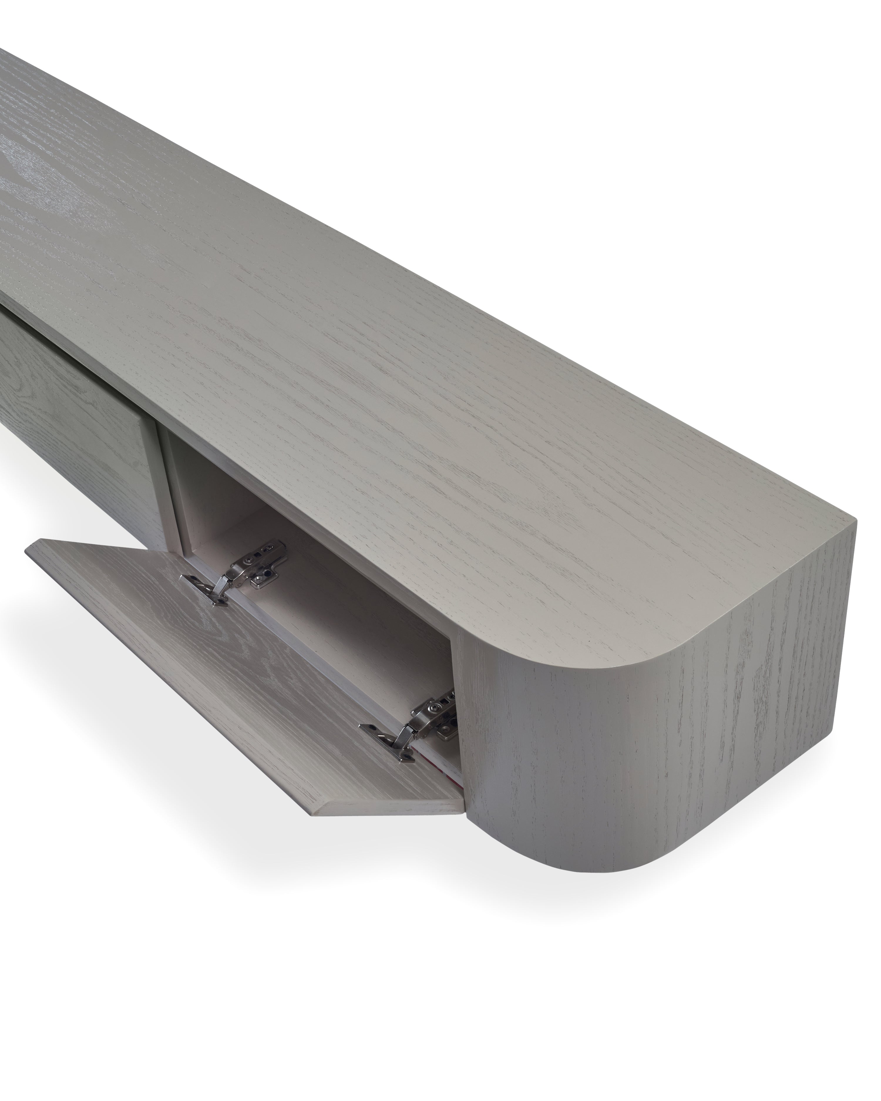 Linea TV-meubel - Smoked Oak