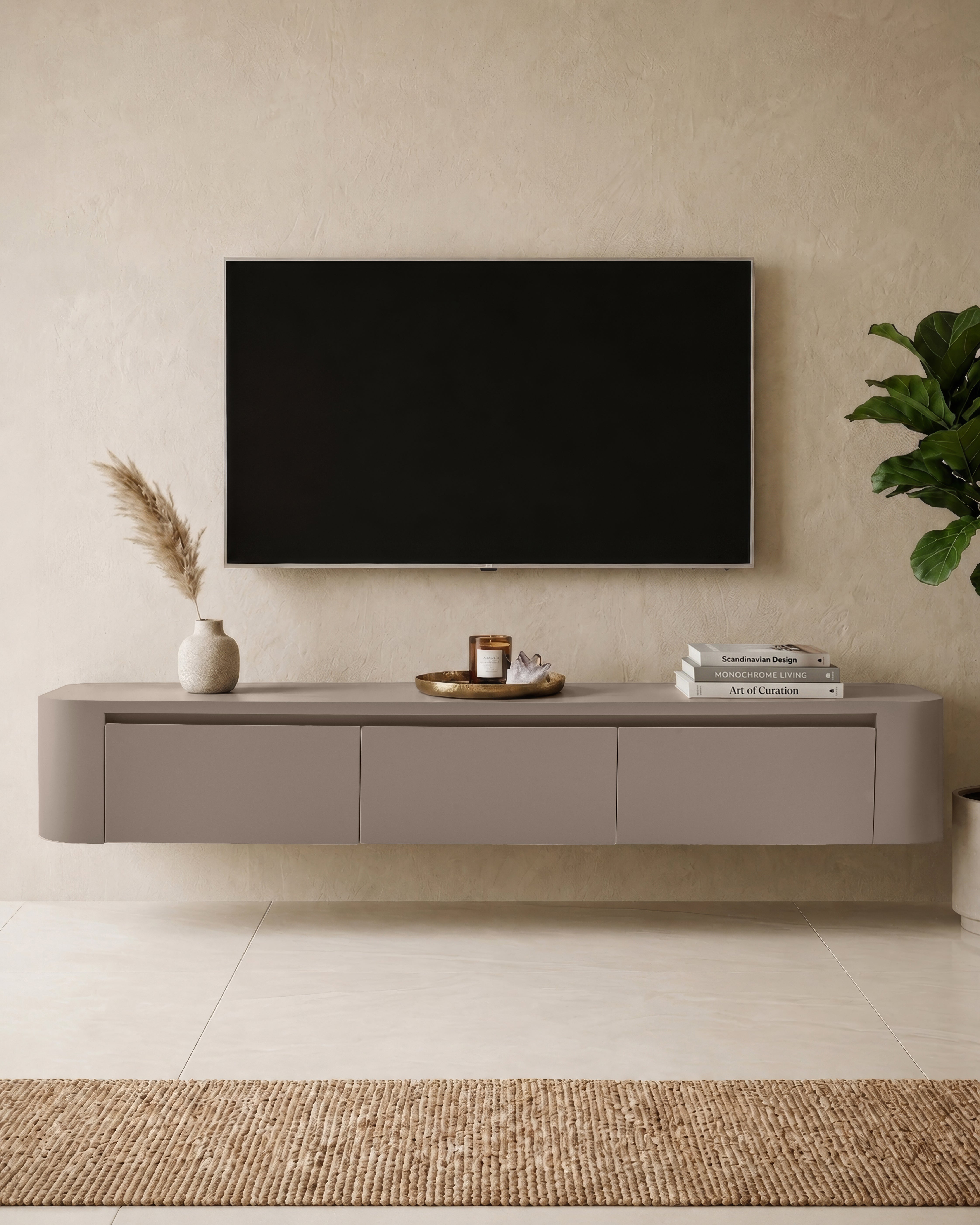 Linea TV-meubel - Taupe